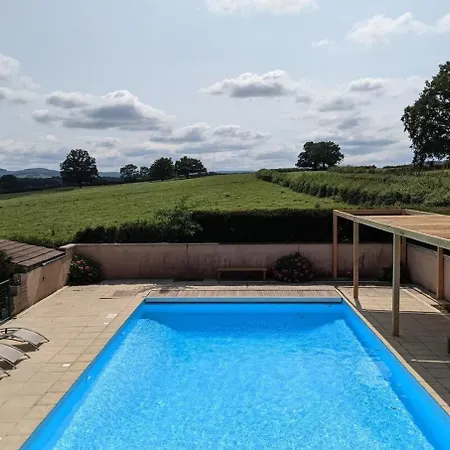 Large Gte With Pool In Peaceful Burgundy Villa Sailly Exterior photo